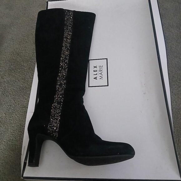 Alex Marie Shoes - ALEX MARIE BLACK BOOTS